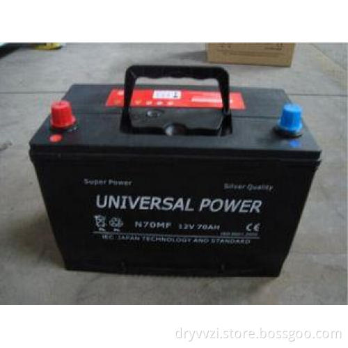 N70 super starter Maintenance Free Sealed Car Battery 12 vo